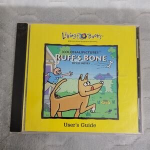 Living Books Ruff’s Bone CD-ROM 1994 Colossal Pictures Broderbund Random House